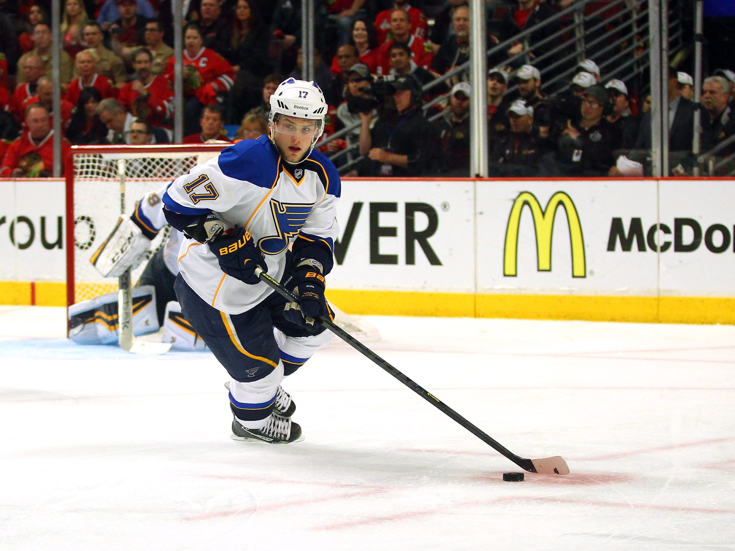 steve ott blues jersey